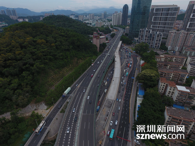 东湖立交b匝道年底建成丹平快速和爱国路可实现无缝链接