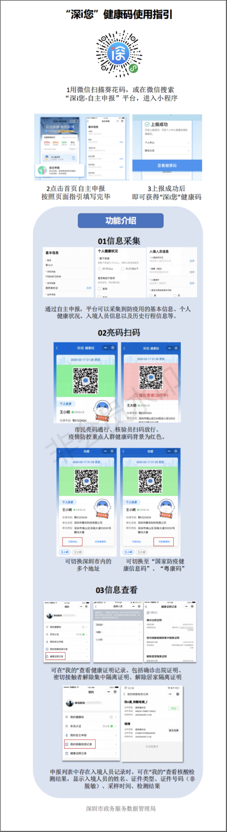 "深i您"健康码实现全国全省互通互认