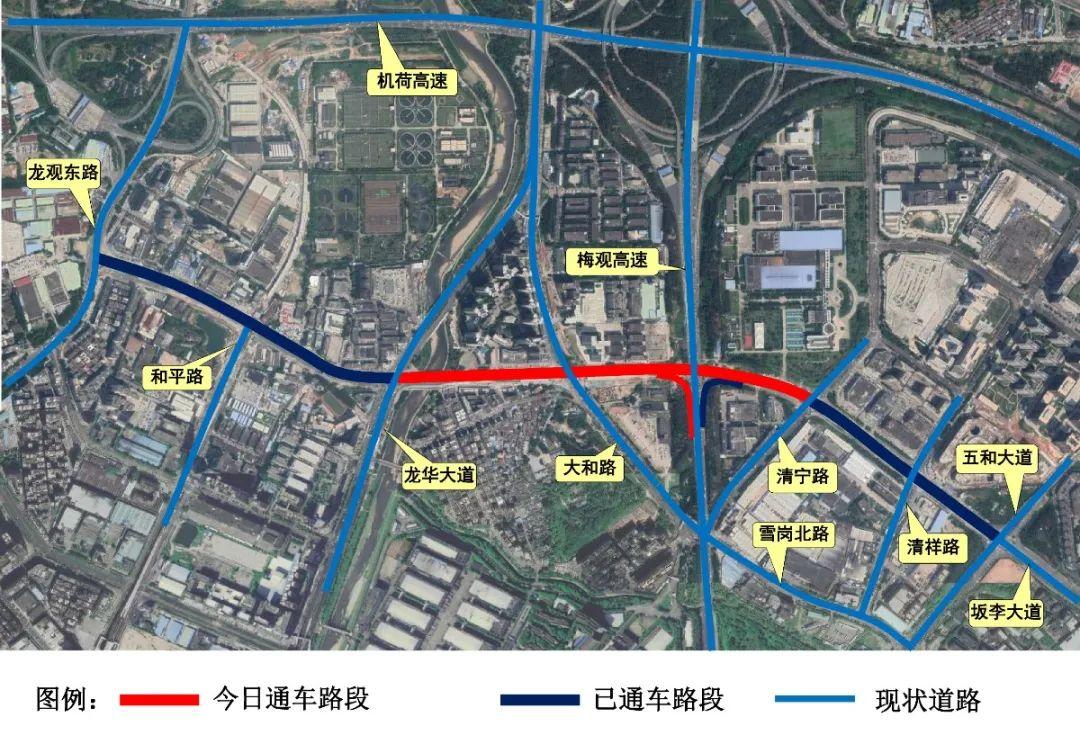 石清大道辣么长,今日通车的路段在哪?来,看图