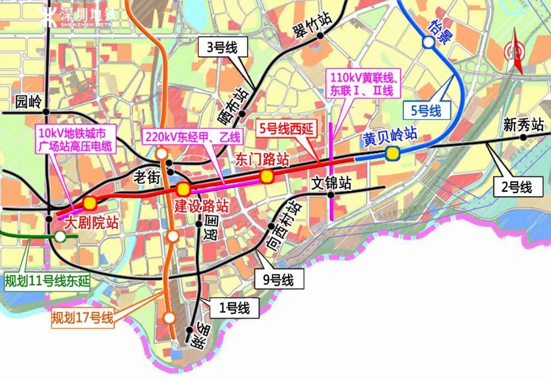 深圳地铁多条在建线路传来新进展有你家附近的线路吗