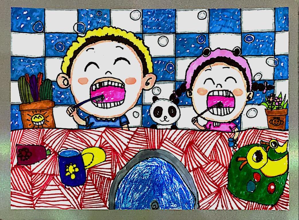 第二届爱牙儿童绘画大赛结果新鲜出炉!快来欣赏小朋友