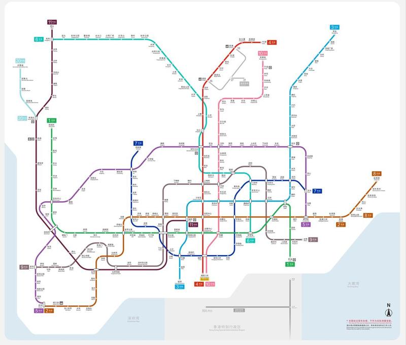 20号线的开通吧~/·内容来源:深圳市轨道交通,深圳地铁·部分图片来源
